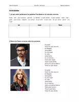 Vorschau - Arbeitsblätter - Describir a personas – Material didáctico - Seite 2