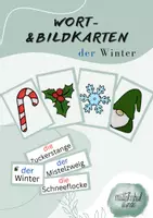 Vorschau - Präsentationen/Tafelbilder - der Winter - Wort-& Bildkarten - Deckblatt