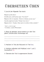 Vorschau - Arbeitsblätter - Zusatzmaterial zu Adeamus Ausgabe B Lektion 3 - Seite 1
