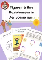 Vorschau - Stundenentwürfe - Figuren und ihre Beziehungen in ‚Der Sonne nach‘ - Deckblatt