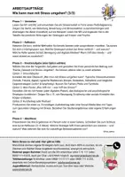 Vorschau - Arbeitsblätter - Umgang mit Stress Hormone Neurobiologie Gesundheit - Seite 3