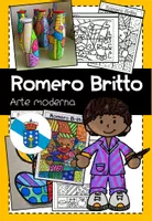 Vista previa - Unidades / Secuencias / Situaciones de Aprendizaje - Romero Britto, actividades para Plástica/ Gallego - Portada