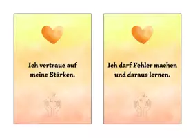Vorschau - Text - Affirmationskarten zum Thema Mut - Seite 2
