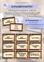 Vorschau - Aufgabenkarten - WIK Präsentationen - standup-Vorträge - Deckblatt