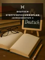 Vorschau - Lehrpläne/Lehrermaterial - Stoffverteilungsplan Deutsch Jgst. 5 Realschule V2 (Baden-Württemberg) - Deckblatt