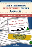 Vorschau - Fördermaterial/Inklusion - Weihnachten weltweit Spezial: Fehlerteufel Lesekarten Langes -ie - Deckblatt