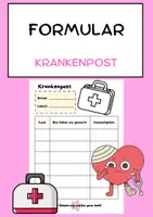 Vorschau - Anderer Materialtyp - Krankenpost Vorlage - Deckblatt