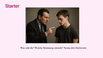 Vorschau - Präsentationen/Tafelbilder - Kafka und der Vater-Sohn-Konflikt in Brief und Verwandlung - Deckblatt