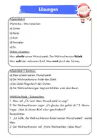 Vorschau - Arbeitsblätter - Bildergeschichte zu Weihnachten Klasse 5 + Lösungen - Seite 3