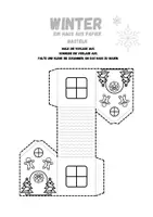 Vorschau - Mal- und Bastelvorlagen - Bastelvorlage „Ein Haus aus Papier“ - Seite 2