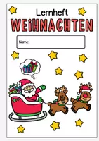 Vorschau - Arbeitsblätter - Weihnachten Arbeitsblätter für die Vorschule und Klasse 1 Mathe, Deutsch und Feinmotorik (Fördermaterial) - Seite 3