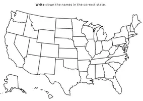 Vorschau - Arbeitsblätter - Overview facts USA - Seite 2