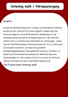 Vorschau - Arbeitsblätter - listening walk / Hörspaziergang: Christmas - Seite 2