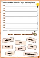 Vorschau - Arbeitsblätter - Kurzgeschichte - Merkmale und weitere Textsorten - Seite 2