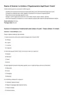 anteprima - Esercizi - Quaderno Scienze_ClQuinta_Parte1 Il corpo Umano_LaCellula - Pagina 1