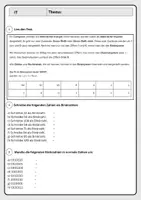 Vorschau - Arbeitsblätter - Binärsystem - Umwandeln von Zahlen - Deckblatt