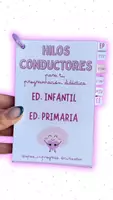 Vista previa - Tarjetas / Manipulativos - HILOS CONDUCTORES PROGRAMACIÓN PRIMARIA E INFANTIL - Portada