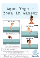 Vorschau - Bildkarten - Aqua Yoga - Yoga im Wasser - Deckblatt
