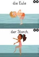 Vorschau - Bildkarten - Aqua Yoga - Yoga im Wasser - Seite 3