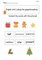 Vorschau - Arbeitsblätter - English with Ludwig the gingerbreadman - Seite 1