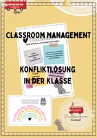 Vorschau - Arbeitsblätter - Konfliktlösung im Klassenzimmer - Deckblatt