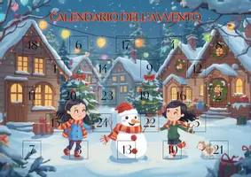 anteprima - Esercizi - CALENDARIO DELL’AVVENTO in CAA - Pagina 1