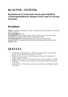 Vorschau - Arbeitsblätter - Materialpaket: Bioklausuren inklusive Lösungen - Deckblatt