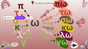 Προεπισκόπηση - Υποστηρικτικό υλικό / Ειδική αγωγή - Διαδραστική παρουσίαση για την εκμάθηση του γράμματος “Ω,ω” - Σελίδα 2