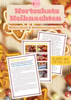 Vorschau - Arbeitsblätter - Wortschatz Weihnachten – Bilderrätsel & Weihnachtsbegriffe FREEBIE - Deckblatt