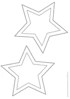 Vorschau - Mal- und Bastelvorlagen - Bastelanleitung (Weihnachten) - Stern fürs Fenster - Seite 3