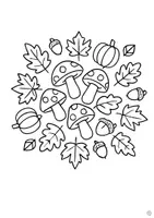 Vorschau - Stationenlernen - Herbstmandala - Seite 3