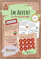 Vorschau - Mal- und Bastelvorlagen - Im Advent - 24 Glücksaufgaben - Deckblatt