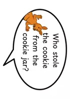 Vorschau - Anderer Materialtyp - Who stole the cookie from the cookie jar Känguruklasse - Deckblatt
