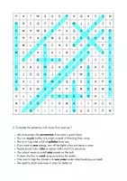 Vorschau - Arbeitsblätter - Green Words / Environment – Wordsearch & Vokabel training / Suchsel / Klasse 8-12 / Klimaschutz - Seite 1