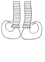 Vorschau - Arbeitsblätter - Ein Wichtel stapft durch den Schnee – Wichtelhose gestalten mit Schritt-für-Schritt-Anleitung (Kunst / Basteln / Winter) - Seite 1