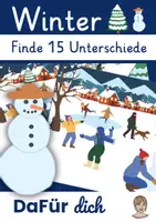 Vorschau - Arbeitsblätter - Winter | Spiele | Was fehlt und Unterschiede finden | DaF DaZ - Seite 1