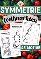 Vorschau - Mal- und Bastelvorlagen - Symmetrie - Weihnachten - Deckblatt