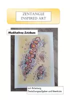 Vorschau - Arbeitsblätter - Zentangle Inspired Art - Meditatives Zeichnen - Deckblatt