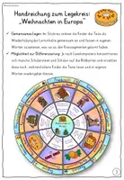 Vorschau - Mal- und Bastelvorlagen - Weihnachtsbräuche in Europa LEGEKREIS Klasse 1-4 (Weihnachten in anderen Ländern) - Seite 3