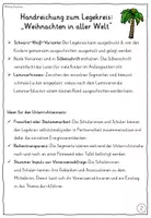 Vorschau - Mal- und Bastelvorlagen - Weihnachtsbräuche weltweit Klasse 1-4 LEGEKREIS (Weihnachten in aller Welt) - Seite 2