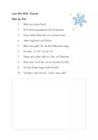 Vorschau - Arbeitsblätter - 10 Lese-Mal-Blätter Winter - Seite 2