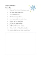 Vorschau - Arbeitsblätter - 10 Lese-Mal-Blätter Winter - Seite 3