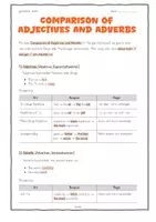 Vorschau - Arbeitsblätter - Materialpaket: Comparison of Adjectives and Adverbs - Seite 1