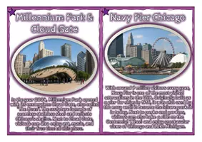 Vorschau - Arbeitsblätter - Fact Cards -THE MIDWEST (quiz, map, worksheets, fact file, presentation, 3-fach differenziert) - Seite 1