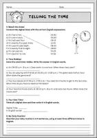 Vorschau - Arbeitsblätter - Telling the time Klasse 4-5 Englisch - Seite 2