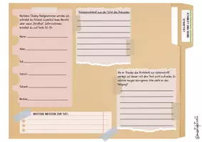 Vorschau - Arbeitsblätter - Löcher von Louis Sachar - Materialpaket - Seite 1