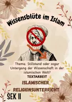 Vorschau - Arbeitsblätter - Stillstand der islamischen Wissenschaften? - Deckblatt