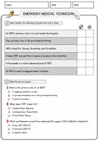 Vorschau - Arbeitsblätter - Emergency Medical Technician Jobs Englisch Leseverstehen mit Richtig-Falsch-, Multiple-Choice- und Offenen Fragen (Englisch Arbeitsblatt) - Seite 2