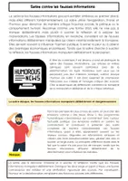 Aperçu - Affichage - Satire vs fake news: différences et exemples - Page 1