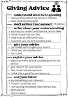 Vorschau - Arbeitsblätter - Giving Advice - Deckblatt